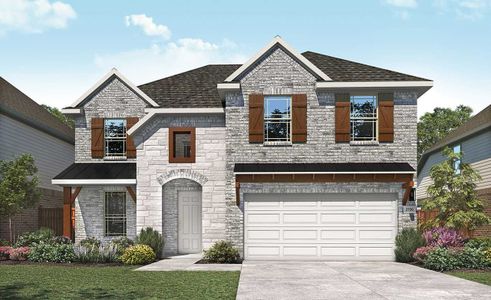 New construction Single-Family house 1232 Terrace View Drive, Georgetown, TX 78628 - photo 1 1