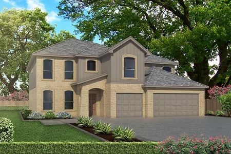 New construction Single-Family house The McQueen, Avila Way, Pflugerville, TX 78660 - photo