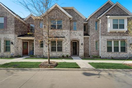 New construction Townhouse house 2420 Springhill, Flower Mound, TX 75028 Travis- photo 0