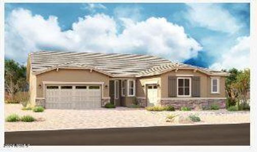 New construction Single-Family house 20266 W Hollyhock Street, Buckeye, AZ 85396 Pinecrest- photo 0