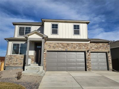 New construction Single-Family house 4104 Marble Drive, Mead, CO 80504 BELLAMY- photo 0