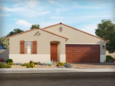 New construction Single-Family house 144 S 175Th Avenue, Goodyear, AZ 85338 Arlo- photo 1 1