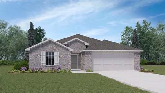 New construction Single-Family house 152 Willers Rd, Jarrell, TX 76537 The Elgin- photo 0 0