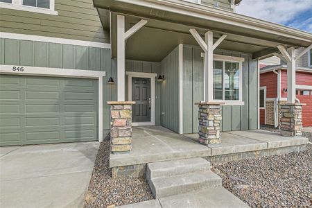 New construction Single-Family house 846 Sawdust Dr, Brighton, CO 80601 - photo 1 1