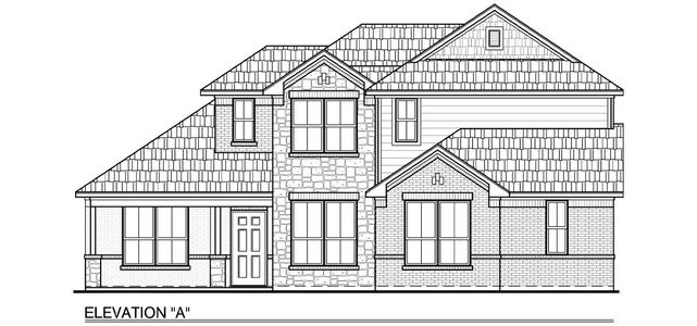New construction Single-Family house 299 Saltmeadow Ln, Red Oak, TX 75154 - photo 0