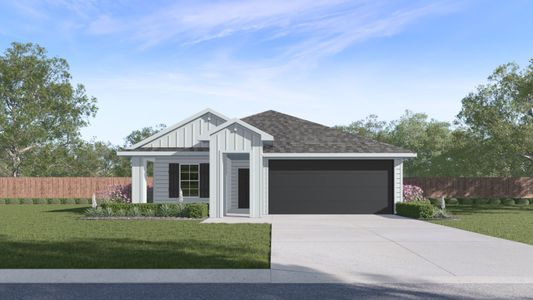 New construction Single-Family house 216  Puerto Plata Avenue, Bastrop, TX 78602 - photo 0