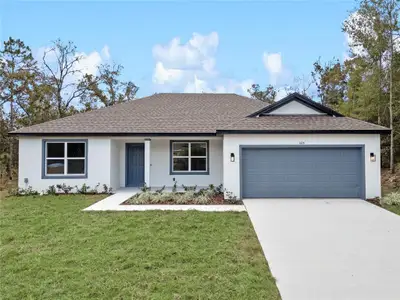 New construction Single-Family house 1476 W Skyline Drive, Citrus Springs, FL 34434 - photo 0