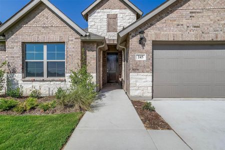 New construction Single-Family house 245 Tyler, Grandview, TX 75050 Avery - Front Entry- photo