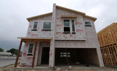 New construction Single-Family house 1526 Iberville Dr, Pflugerville, TX 78660 Hamilton- photo 1 1