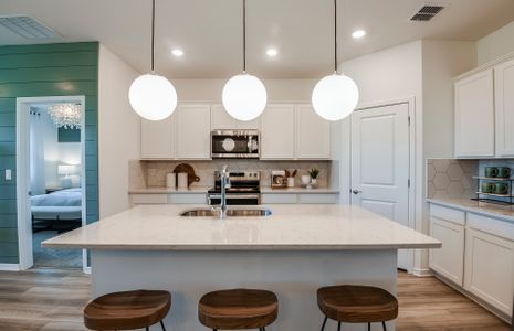 Designer Kitchen with Center Island