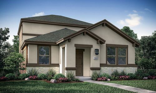 New construction Single-Family house Mozart, 304 Stinchcomb Road, Hutto, TX 78634 - photo