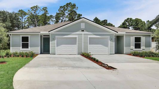 New construction Duplex house 23 Seattle Trail, Palm Coast, FL 32164 Surfside- photo 0