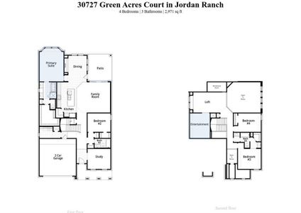 New construction Single-Family house 30727 Green Acres, Fulshear, TX 77494 Middleton Plan- photo 1 1