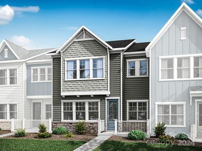 New construction Townhouse house 8924 Connover Hall Avenue, Charlotte, NC 28215 Plan 2- photo 0