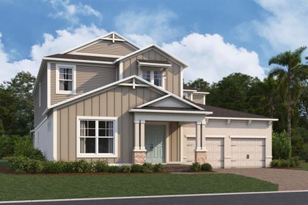 New construction Single-Family house 16862 Muskgrass Drive, Winter Garden, FL 34787 Wentworth - Manor Series- photo 0