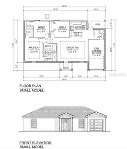 New construction Single-Family house 602 Homosassa Lane, Poinciana, FL 34759 - photo 0 0