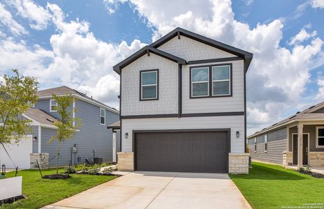 New construction Single-Family house 12510 Spike Heights, San Antonio, TX 78245 Frederick - 2260- photo 0