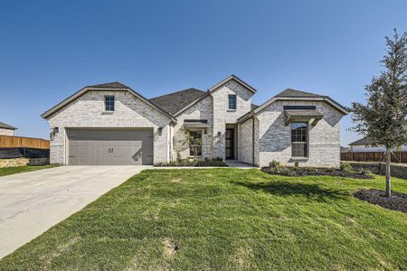 New construction Single-Family house 126 Longhorn Bend, Rhome, TX 76078 Plan 1688- photo 0