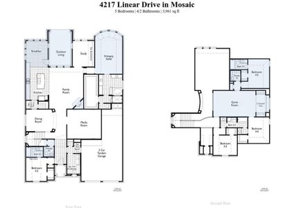 New construction Single-Family house 4217 Linear Drive, Celina, TX 75078 248H Plan- photo 32 32