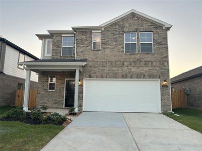 New construction Single-Family house 5803 Blue Grama Drive, Katy, TX 77493 LEXINGTON- photo 0