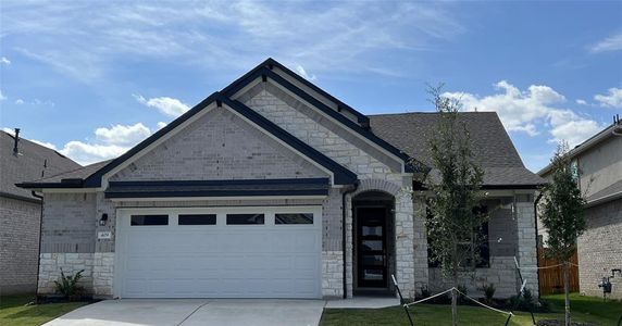 New construction Single-Family house 409 Tinto St, Leander, TX 78641 The McKinely- photo 0