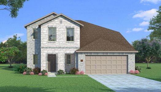 New construction Single-Family house 4063 Colony River Rock Boulevard, Pinehurst, TX 77362 Tupelo II G- photo 4 4