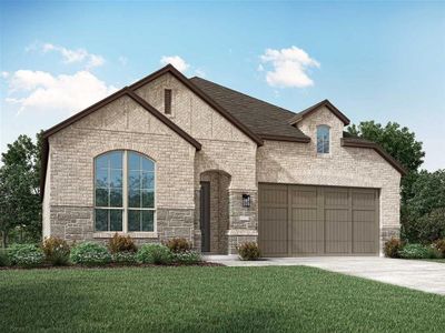 New construction Single-Family house 10206 Bison Drive, Manvel, TX 77578 Kingston Plan- photo 0 0