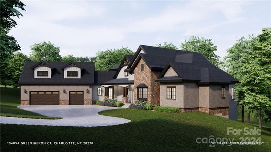 New construction Single-Family house 10405A Green Heron Court, Charlotte, NC 28278 - photo 1 1