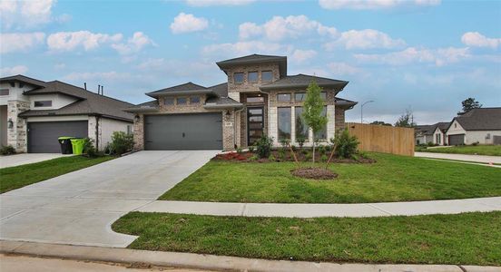 New construction Single-Family house 42057 Mystical Bend Road, Magnolia, TX 77354 Design 2357W- photo 9 9