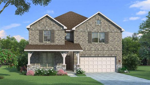 New construction Single-Family house 2025 Hickory Lane, Aubrey, TX 76227 Hawthorn II T- photo 21 21
