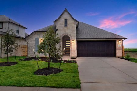 New construction Single-Family house 20305 Dustin Lane, Pflugerville, TX 78660 Taylor 4122 Freedom Series- photo 0 0