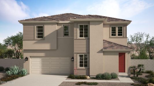 New construction Single-Family house 9229 E Spiral Avenue, Mesa, AZ 85212 Sloan- photo 0