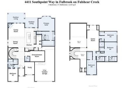 New construction Single-Family house 4411 Southpoint Way, Fulshear, TX 77441 Leyland Plan- photo