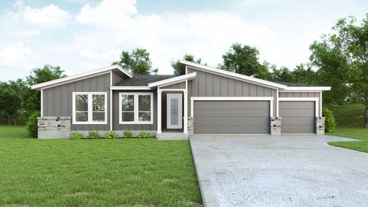 New construction Single-Family house 20402 High Drive, Lago Vista, TX 78645 Bluebonnet- photo 0 0