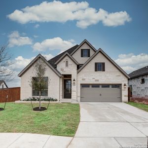 New construction Single-Family house 12402 Brynn Creek Pass, San Antonio, TX 78254 Design 2443H- photo 0