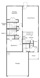 New construction Single-Family house Plan 1042, 22855 Wolfshire Way, Hockley, TX 77447 - photo