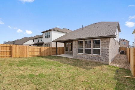 New construction Single-Family house 2133 Stampede, Leander, TX 78641 Fieldstone- photo 97 97