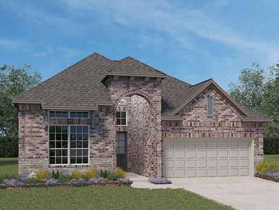 New construction Single-Family house 17022 Sun Star Place, Hockley, TX 77447 Lynnbrook- photo 1 1