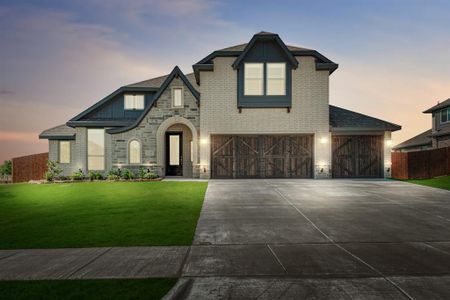 New construction Single-Family house 312 Sparkling Springs Drive, Waxahachie, TX 75165 Carolina II- photo 2 2