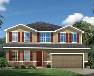 New construction Single-Family house 1299 Whispering Lane, Minneola, FL 34715 Lynn Haven- photo 0