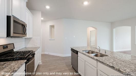 New construction Single-Family house 14052 Brazos Cove Drive, San Antonio, TX 78253 The Clydesdale- photo 2 2