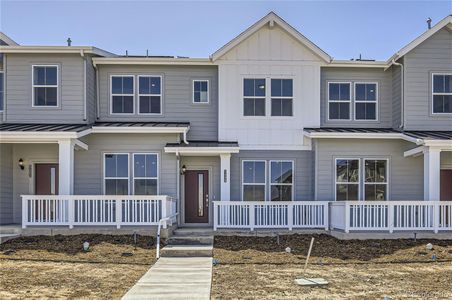 New construction Townhouse house 5499 Euclid Court, Timnath, CO 80547 Plan 301R- photo