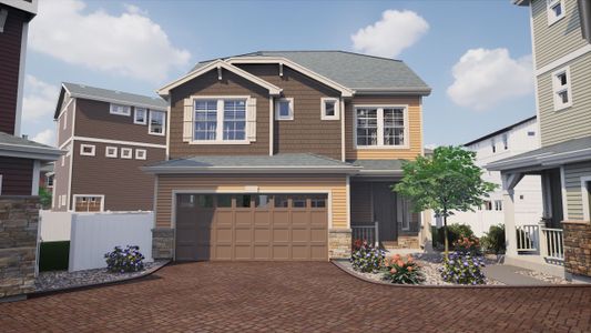 New construction Single-Family house 1119 Sugarloaf Lane, Erie, CO 80516 Surrey- photo 1 1