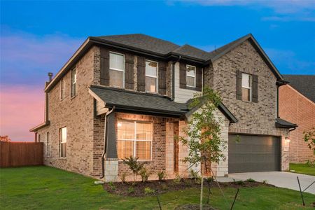 New construction Single-Family house 1504 Somerset Lane, Weatherford, TX 76087 San Jacinto III- photo 1 1