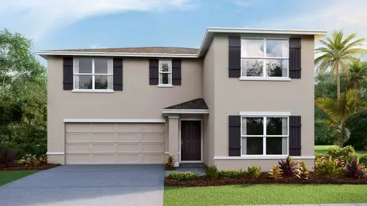 New construction Single-Family house 13389 Mylion Way, Spring Hill, FL 34610 Ensley- photo 0