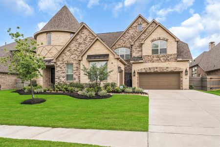 Beautiful brick and stone elevation