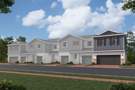 New construction Townhouse house 4647 Campsite Loop, Orlando, FL 32824 San Mateo- photo 0 0
