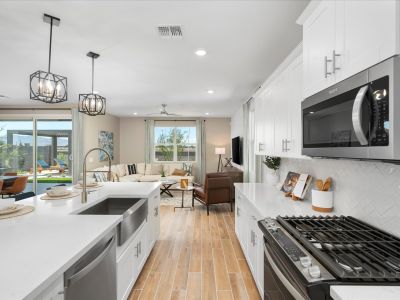 Kitchen in Lark Floorplan at Silva Farms