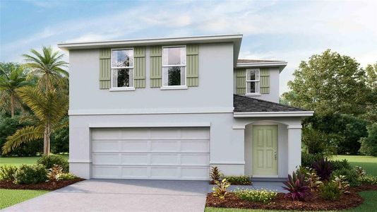 New construction Single-Family house 1657 Hazy Sea Drive, Plant City, FL 33565 - photo 0