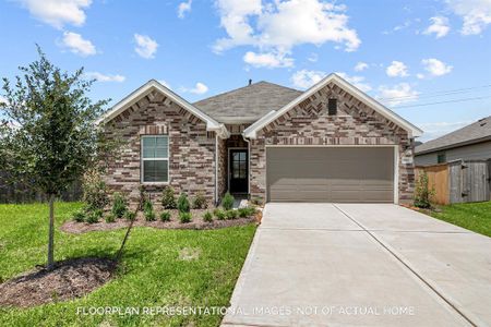 New construction Single-Family house 1623 Red Oak Drive, Rosenberg, TX 77471 Dawson - Smart Series- photo 0